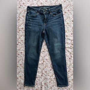 American Eagle Outfitters Dark Blue Skinny Jeans